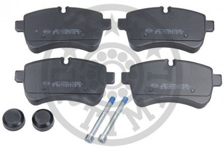 Колодки тормозные (задние) Iveco Daily IV-VI 06- (Brembo) Optimal BP12339