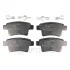 Колодки тормозные (задние) Citroen C4 Picasso/Grand Picasso 06-13/Peugeot 408 10- Optimal BP12343 (фото 1)