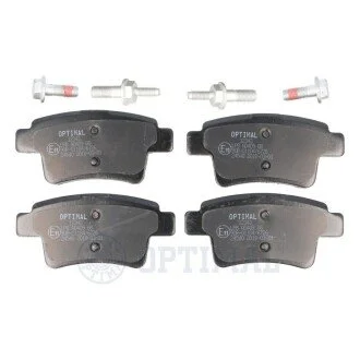 Колодки тормозные (задние) Citroen C4 Picasso/Grand Picasso 06-13/Peugeot 408 10- Optimal BP12343