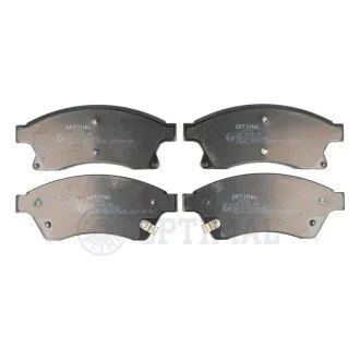 Колодки гальмівні (передні) Chevrolet Aveo I/II 11-/Cruze/Opel Astra H/J 09-/Nissan Rogue 10-13 Optimal BP12399