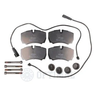 Гальмівні колодки дискові Optimal BP12418