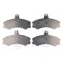 KLOCKI HAMULCOWE IVECO MASSIF PICKUP, MASSIF SINGLE CAB, MASSIF STATION WAGON 08-11 PRZOD SZT OPTIMAL BP12466