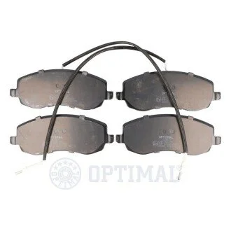 Колодки гальмівні (передні) Citroen C8/Peugeot 807 2.0/2.2 HDi 06- (Lucas) Q+ Optimal BP12467 (фото 1)