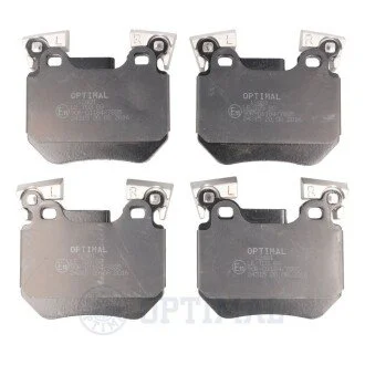 KLOCKI HAMULCOWE BMW 1 CONVERTIBLE (E88), 1 COUPE (E82) 07-13 TYL SZT Optimal BP12481 (фото 1)