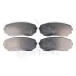Колодки гальмівні (передні) Mazda CX-7/CX-9 06-/Mitsubishi Eclipse 17- (Advics) (з датчиком) Optimal BP12486 (фото 1)