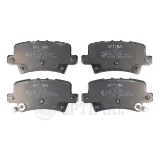 Гальмівні колодки дискові Optimal BP12490