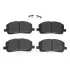 Колодки гальмівні (передні) Lexus RX 98-03/Toyota Highlander/Kluger 00-10/Harrier 97-03 Optimal BP12496 (фото 2)