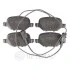 KLOCKI HAMULCOWE ABARTH 500 / 595 / 695 (312) 500C / 595C / 695C (312) FIAT 500 (312) 500 C (312) 08> TYL SZT OPTIMAL BP12553