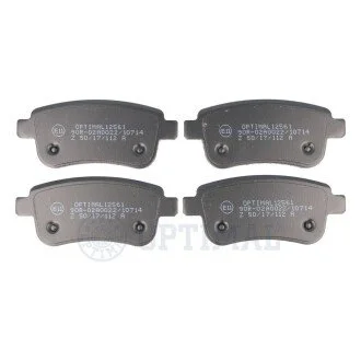 Гальмівні колодки дискові Optimal BP12561