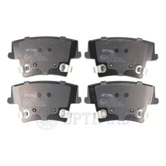 Колодки гальмівні (задні) Chrysler 300C 04-/Dodge Challenger 08-/Charger 11-/Lancia Thema 11-14 Optimal BP12569