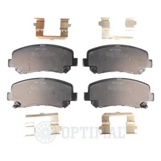 Колодки гальмівні (передні) Mazda CX-5 11- (Akebono) (з аксесуарами) Optimal BP12590