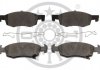 KLOCKI HAMULCOWE OPEL CORSA E (X15), CORSA E VAN (X15). VAUXHALL CORSA MK IV (E) (X15), CORS 14> PRZOD SZT Optimal BP12696 (фото 2)