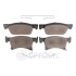KLOCKI HAMULCOWE OPEL ADAM (M13), CORSA E (X15), CORSA E VAN (X15) VAUXHALL ADAM (M13), COR 12&gt; PRZOD SZT Optimal BP12698 (фото 2)