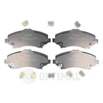 KLOCKI HAMULCOWE CHRYSLER GRAND VOYAGER V (RT). DODGE CARAVAN, GRAND CARAVAN, JOURNEY, NITRO 06> PRZOD SZT Optimal BP12704