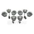 KLOCKI HAMULCOWE AUDI 100 (4A2, C4) 12/90-07/94 / AUDI 100 AVANT (4A5, C4) SZT Optimal BP12753 (фото 1)