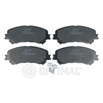 Колодки гальмівні (передні) Renault Espace V/Megane IV 15- (Akebono) Optimal BP12829