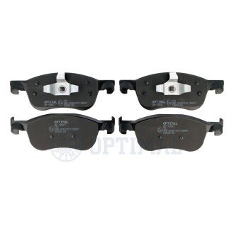 Колодки гальмівні (передні) Ford Fiesta VII 1.0-1.5 17- (Teves) Q+ Optimal BP12837