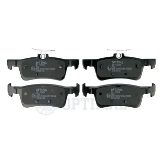 Колодки гальмівні (задні) Ford Fiesta 1.0 EcoBoost 17-/Peugeot 308 14- (Teves) Q+ Optimal BP12838