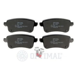 Колодки гальмівні (задні) Renault Megane IV/Scenic IV/Grand Scenic IV/Espace/Talisman 16- Optimal BP12850