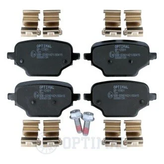 Колодки гальмівні (задні) Opel Combo 18-/Citroen Berlingo/Peugeot Partner 18- (TRW) Q+ Optimal BP12901