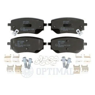 Колодки гальмівні (задні) MB X-class 17-20/Nissan NP300 Navara 15- Q+ (Teves) Optimal BP12930