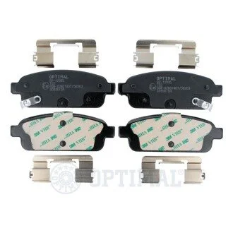 Колодки гальмівні (задні) Nissan Rogue 10-13/Opel Zafira C/Mokka 11-/Astra J/Chevrolet Cruze 09- Optimal BP12935