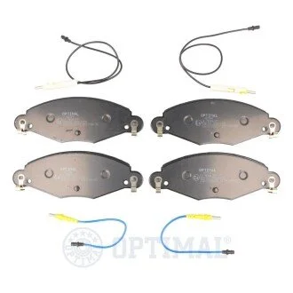 KLOCKI HAMULCOWE CITROËN C5 I (DC), C5 I ESTATE (DE), C5 II (RC), C5 II BREAK (RE) 01-04 PRZOD SZT Optimal BP82704