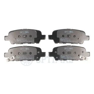 Колодки тормозные (задние) Renault Koleos/Nissan Juke/Qashqai/X-Trail/Suzuki 08- Optimal BP87601