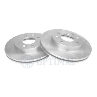 Диск гальмівний (передній) Renault Kangoo 98-/Clio 91-05/Megane 96-03/Nissan Kubistar (238x20)(вент.) Optimal BS0800C