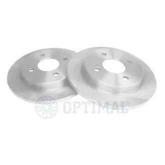 Диск гальмівний (задній) Ford Focus 98-04/Fiesta 05-/Sierra 82-93 (253x10) (з покриттям) Optimal BS1550C