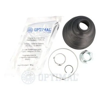 Пильник ШРКШ (зовнішній) Fiat 500/Panda 1.1/1.2 03-/Ford Ka 1.2 08-16 Optimal CVB10596TPE