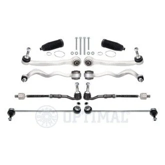 Комплект важелів підвіски (передньої) BMW 5 (E60) 03-10 M47/M54/M57/N46/N47/N52/N62 Optimal G82010 (фото 1)