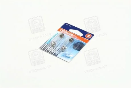 Автолампа 12 10 SV8.5-8 Duopet. Blister (2 шт.) OSRAM 6411-02B