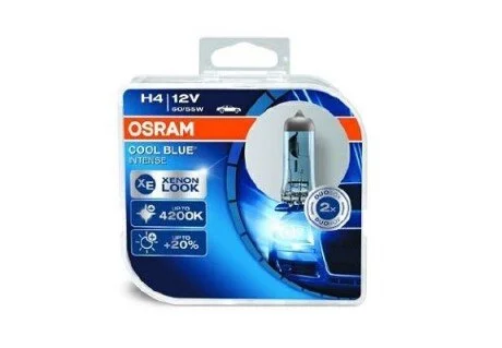 ЛАМПА H4 12V 60W P43t Box COOL BLUE INTENSE OSRAM 64193CBIHCB (фото 1)