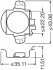 Adapter H7 -&gt; retrofit LED 2 sztuki OSRAM 64210DA03 (фото 3)