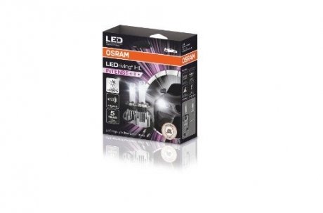Комплект ламп LED H7/H18 12V 21W LEDriving HL Intense 6000K/2000lm OSRAM 64210DWINT2HFB