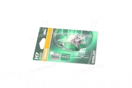 Автолампа галогенова 55W OSRAM 64210 ULT_01B