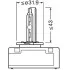 ЛАМПА D5S 25W 12V PK32D-7 XENARC OSRAM 66540 (фото 3)