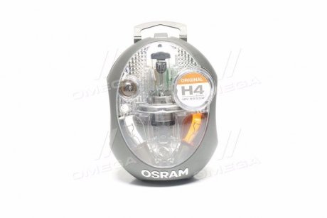 Лампа фарна (набір) H4 12V 60/55W P43t (вир-во) OSRAM CLKMH4 (фото 1)