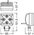 Габаритный фонарь OSRAM LEDDL101-WD (фото 3)