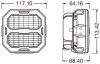 LEDriving® Cube PX Flood Beam OSRAM LEDPWL109FL (фото 2)