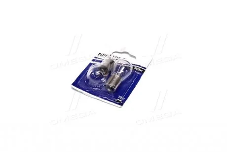 Лампа вспомогат. освещения Р21W 12V 21W ВА15s(blister 2шт) (Neolux) OSRAM N382-02B