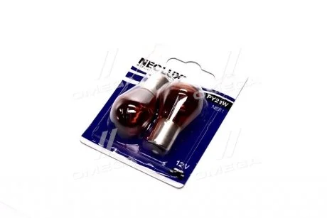 Лампа РY21W 12V 21W ВАU15s (blister 2шт) (вір-во Neolux) OSRAM N581-02B