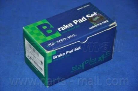 Колодки тормозные дисковые передние PARTS-MALL PKA-034