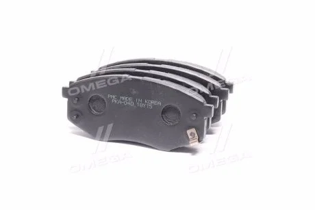 Колодки тормозные дисковые передние PARTS-MALL PKA-040