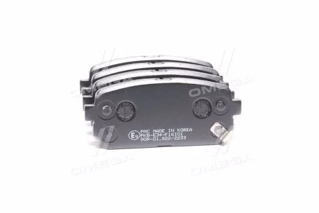Тормозные колодки дисковые (выр-во) PARTS-MALL PKB-E34