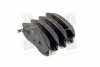 Колодки гальмівні дискові PARTS-MALL PKC-020 (фото 3)
