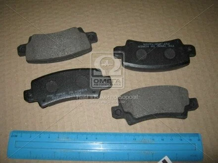 Колодки гальмівні дискові PMC PARTS-MALL PKF-058