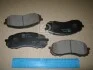 Гальмівні колодки дискові PARTS-MALL PKN-001 (фото 1)