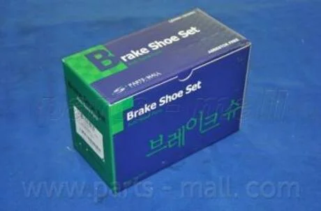 Колодка торм. барабан. PARTS-MALL PLB-018